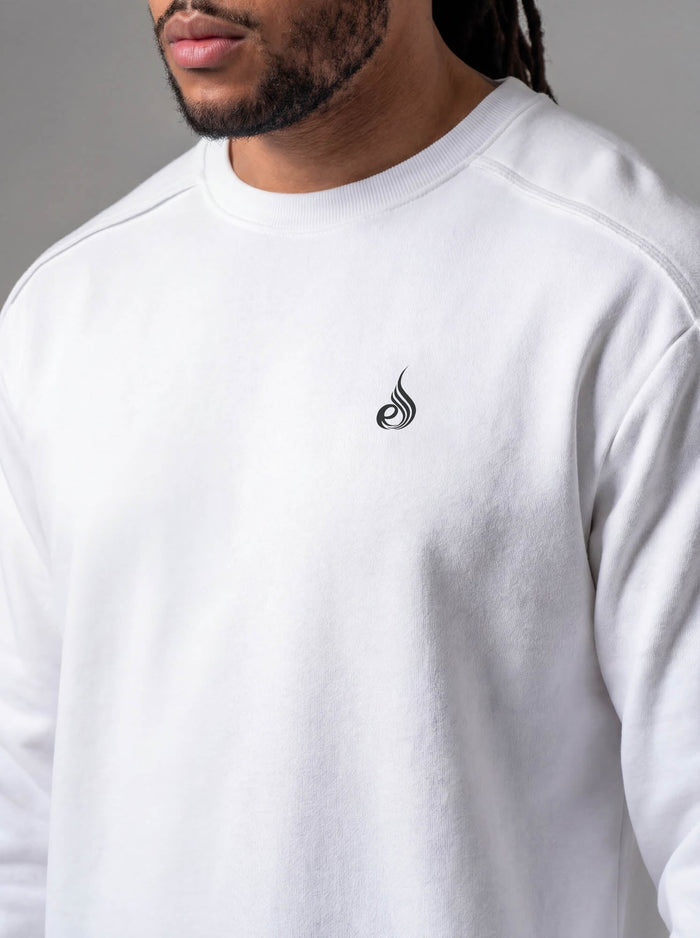 Dynamic Pullover - White Clothing Ryderwear