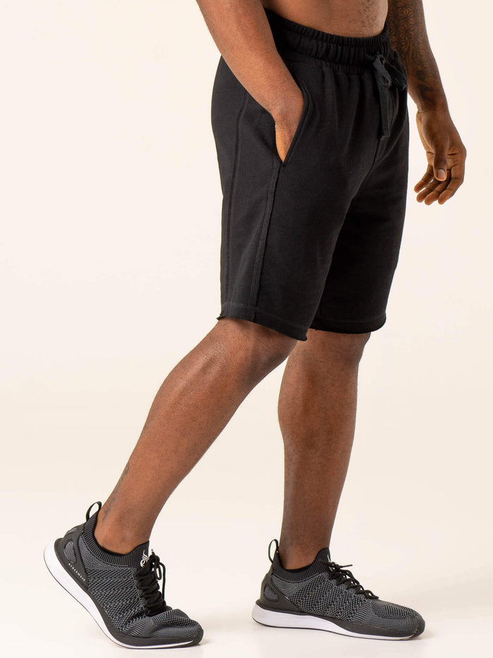 Dynamic Track Short - Black Clothing Ryderwear