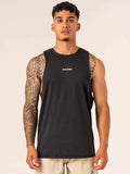 Emerge Drop Armhole Tank - Faded Black Clothing Ryderwear