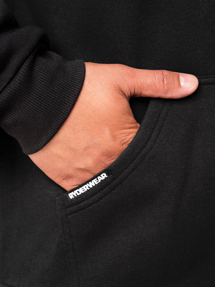 Emerge Track Jacket - Black Clothing Ryderwear