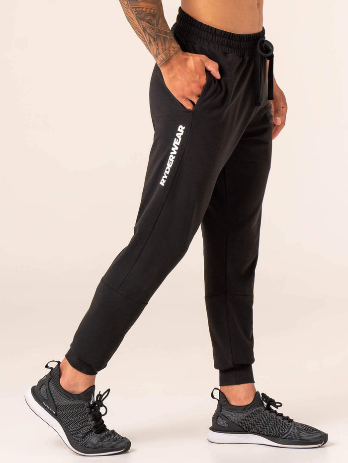 Emerge Track Pant - Faded Black Clothing Ryderwear