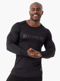 Energy Long Sleeve Top - Black Clothing Ryderwear