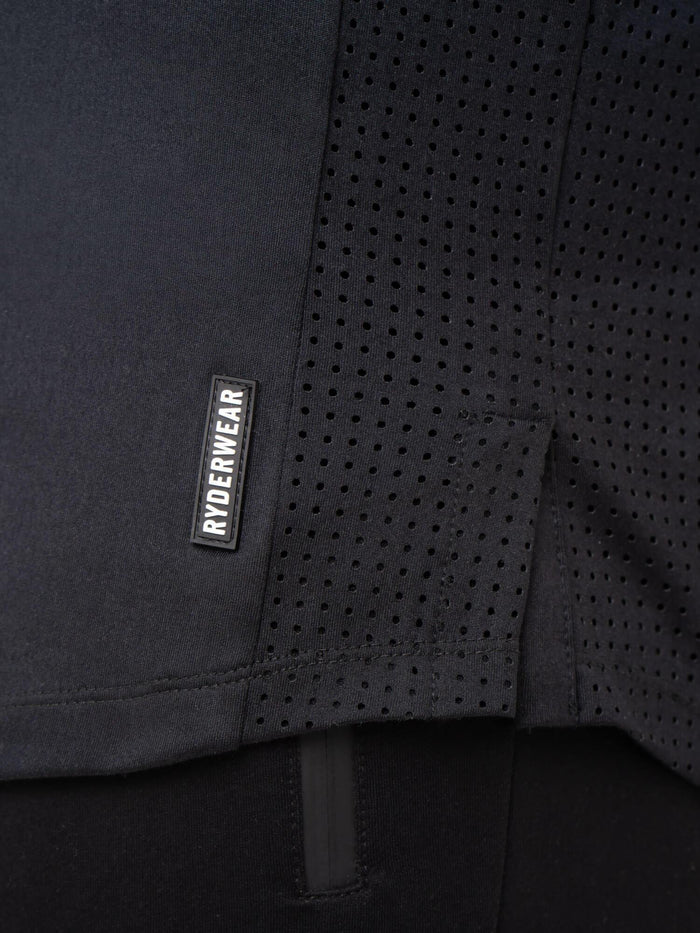 Energy Long Sleeve Top - Black Clothing Ryderwear