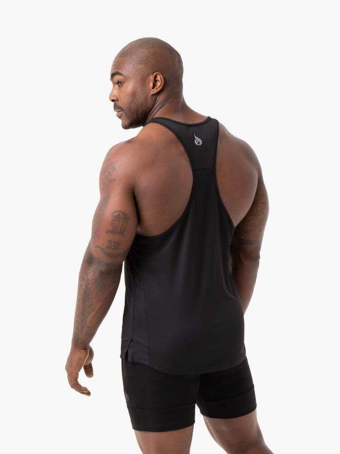 Energy Mesh T-Back - Black Clothing Ryderwear