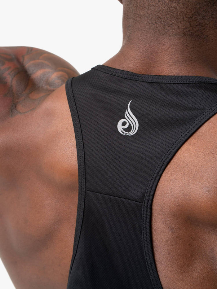 Energy Mesh T-Back - Black Clothing Ryderwear