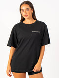Energy Oversized T-Shirt - Black Clothing Ryderwear