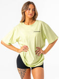 Energy Oversized T-Shirt - Lime Clothing Ryderwear