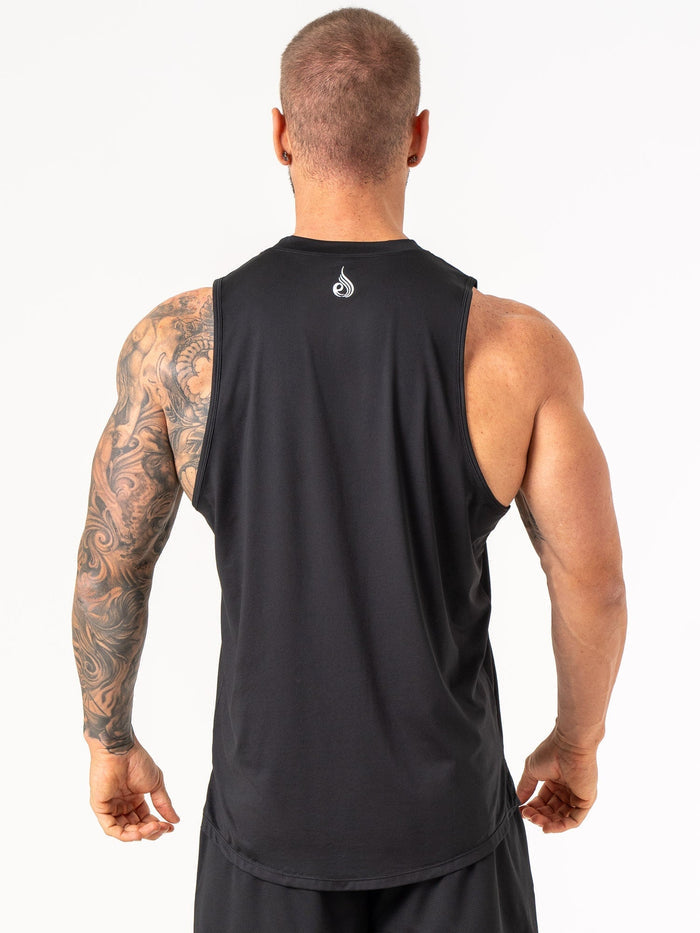 Energy Tank - Black Clothing Ryderwear