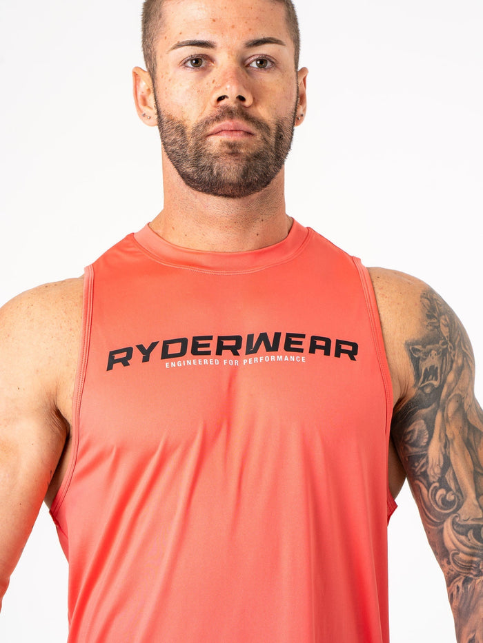 Energy Tank - Coral Clothing Ryderwear