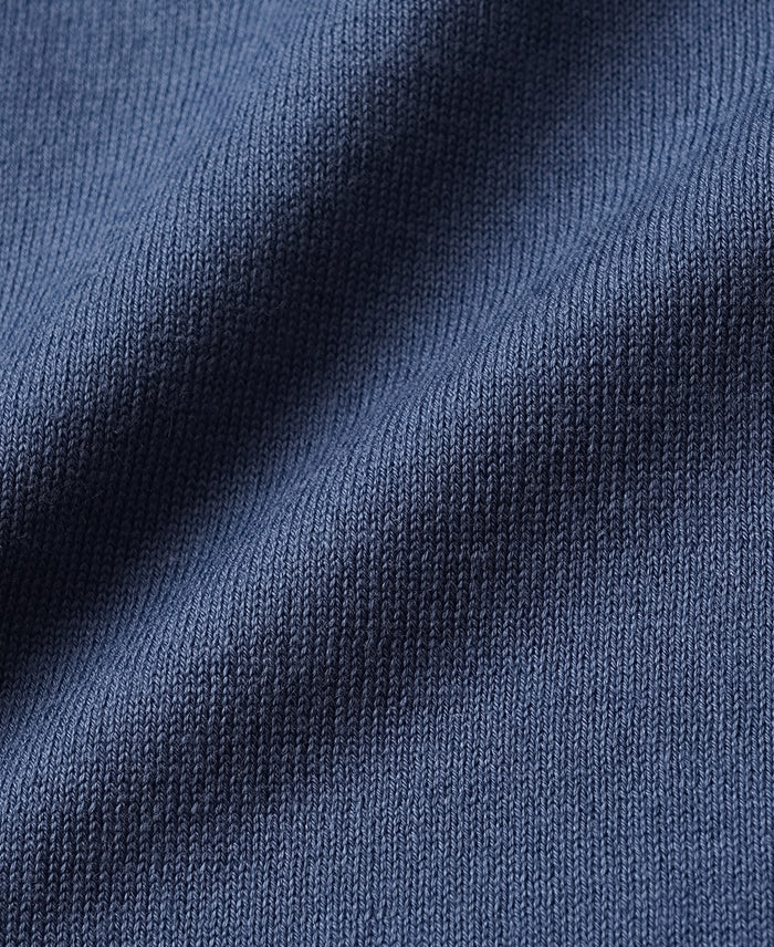 FF30G SUVIN GOLD Cotton Crew Neck Knit