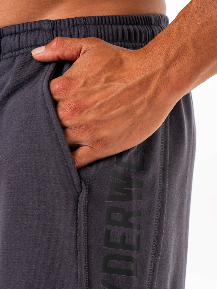 Fleece Arnie Short - Charcoal Clothing Ryderwear