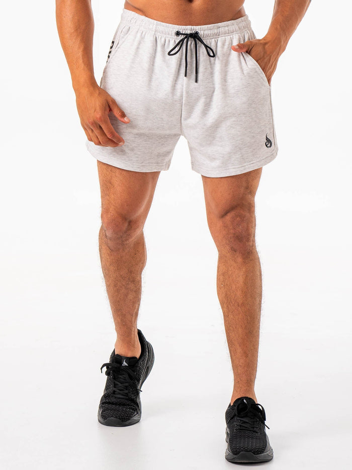 Fleece Arnie Short - Snow Marle Clothing Ryderwear