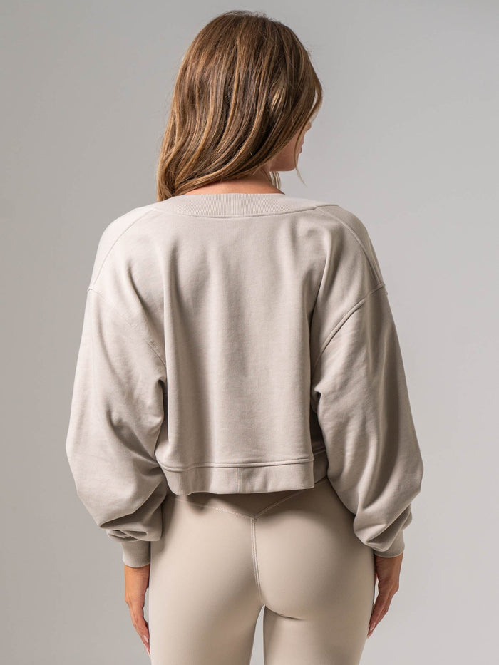 Fleece Shrug - Oat Milk Clothing Ryderwear