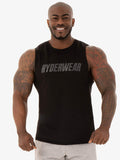 Flex Fleece Tank - Black Clothing Ryderwear