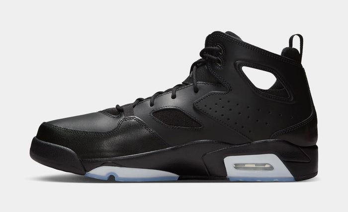 Flight Club 91 Mens Basketball Shoes (Black/Blue)