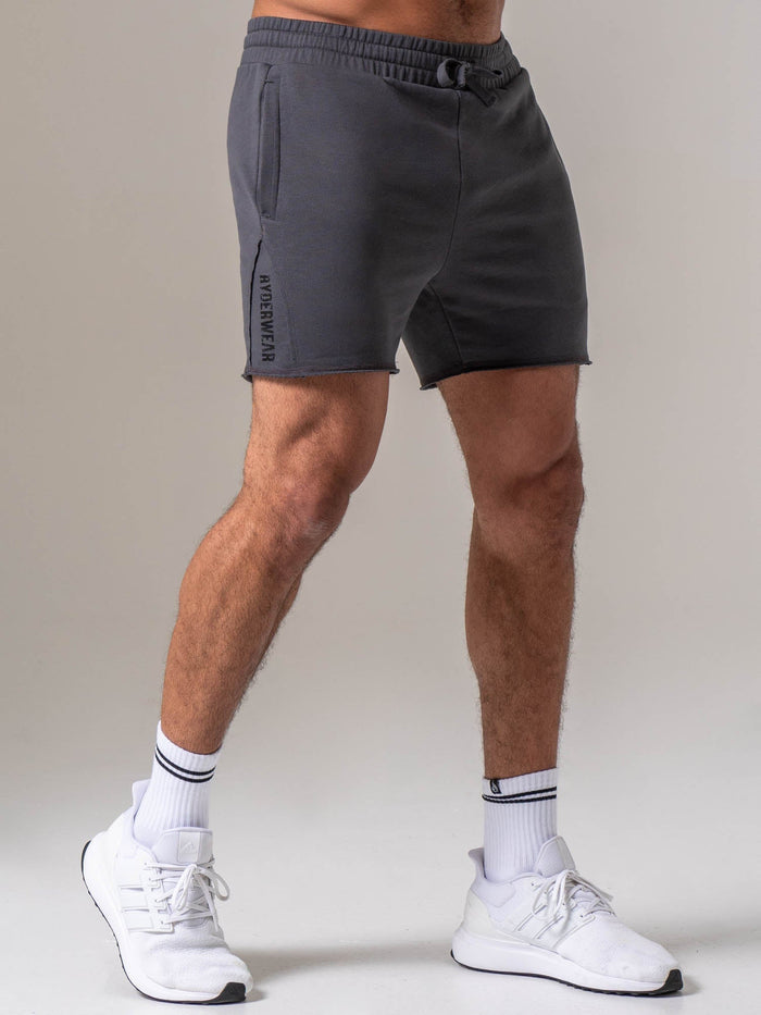 Force 5" Track Shorts - Graphite Clothing Ryderwear
