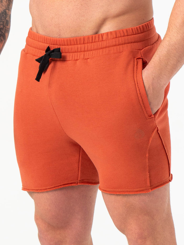 Force 5" Track Shorts - Terracotta Clothing Ryderwear