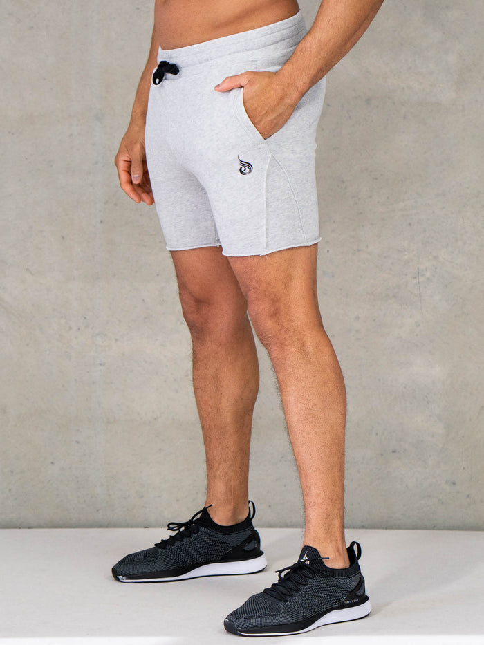 Force 6" Track Short - Chalk Grey Marl Clothing Ryderwear