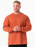 Force Crew Neck - Terracotta Clothing Ryderwear