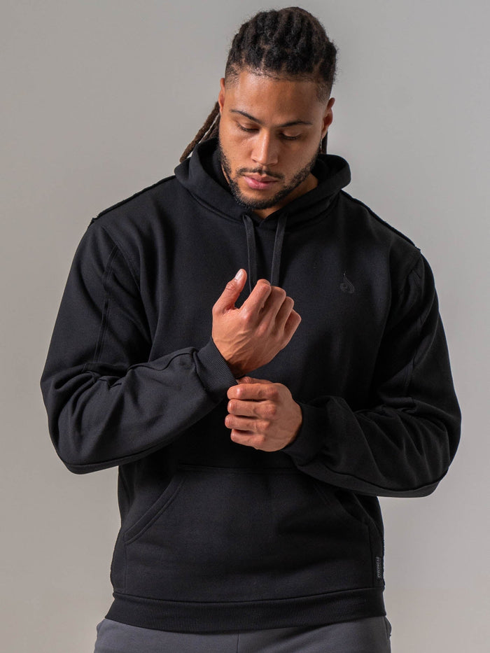 Force Hoodie - Black Clothing Ryderwear