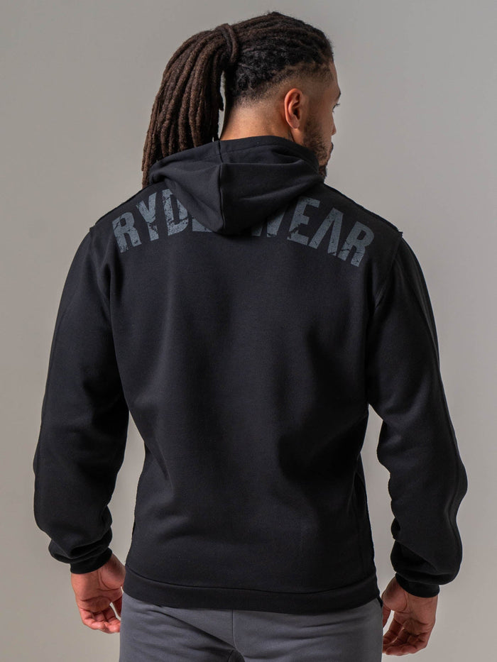 Force Hoodie - Black Clothing Ryderwear