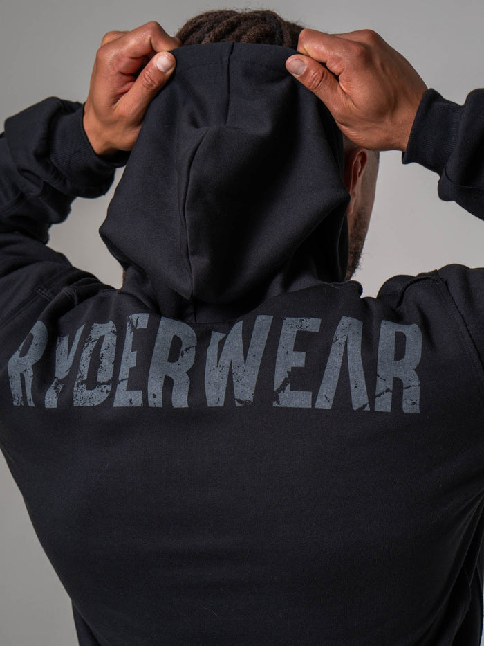 Force Hoodie - Black Clothing Ryderwear