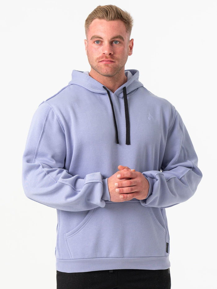 Force Hoodie - Lilac Blue Clothing Ryderwear