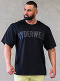 Force Oversized T-Shirt - Black Clothing Ryderwear