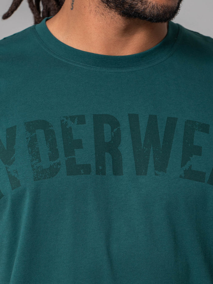 Force Oversized T-shirt - Emerald Clothing Ryderwear