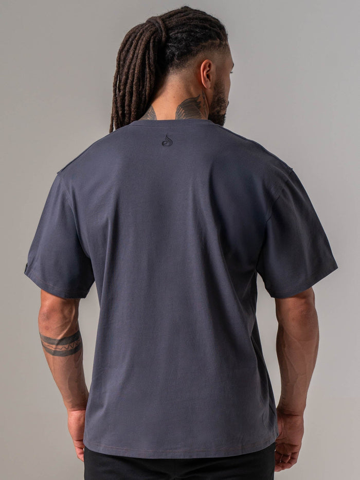 Force Oversized T-shirt - Graphite Clothing Ryderwear