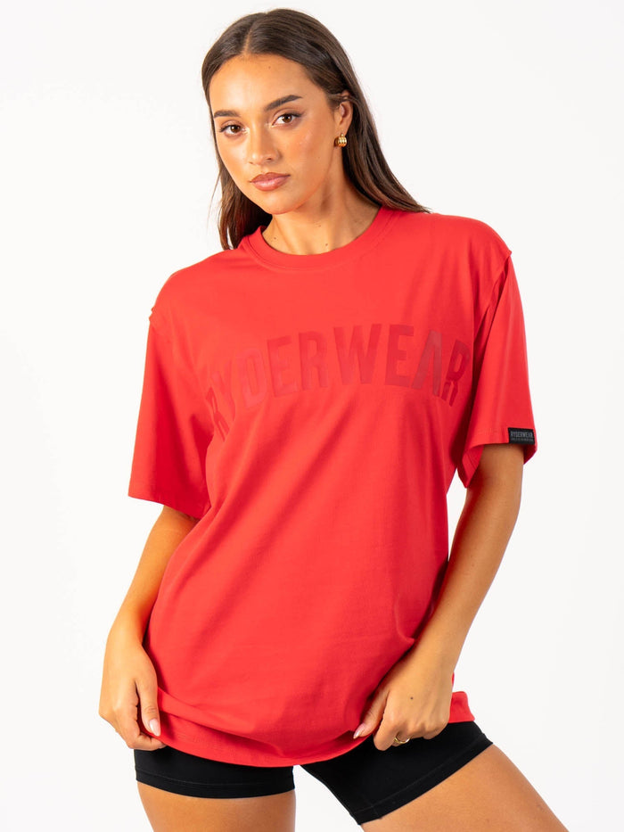 Force Oversized T-Shirt - Watermelon Clothing Ryderwear