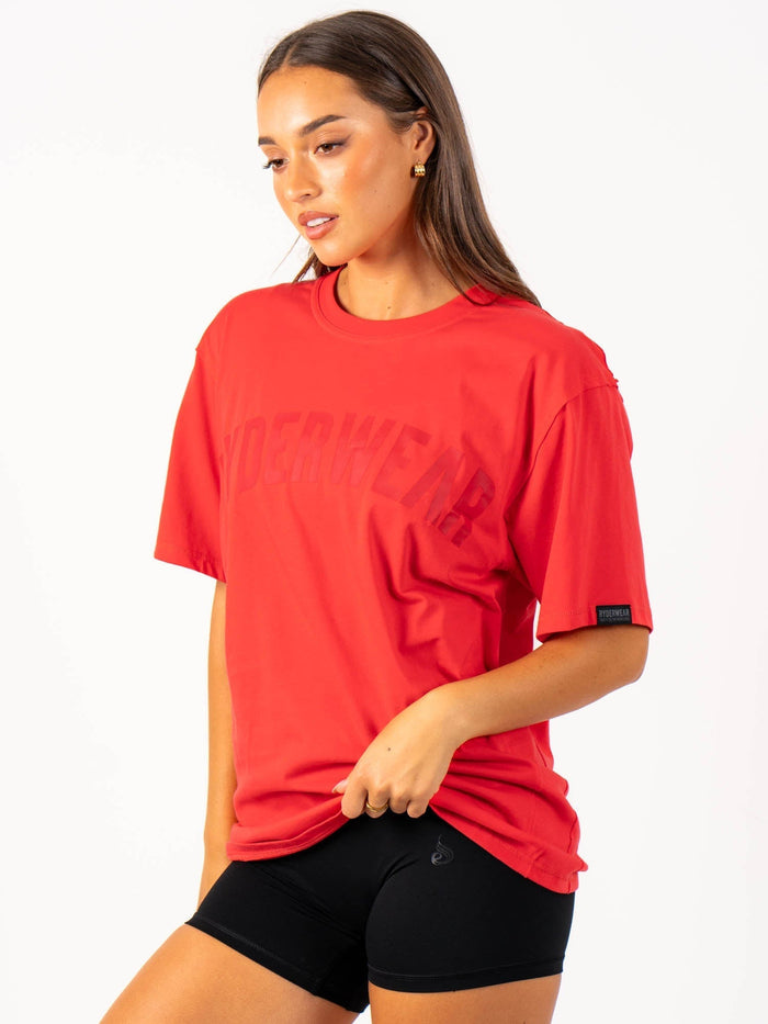 Force Oversized T-Shirt - Watermelon Clothing Ryderwear