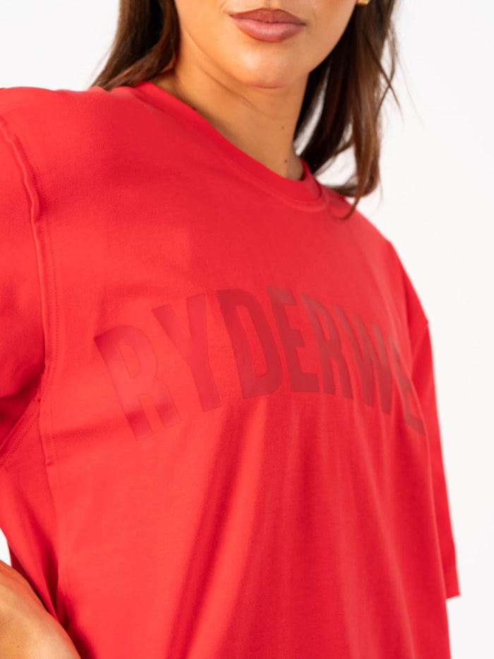 Force Oversized T-Shirt - Watermelon Clothing Ryderwear