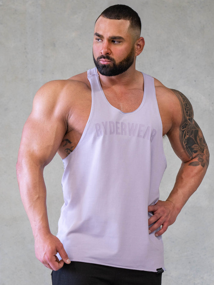 Force Stringer T-Back - Lavender Clothing Ryderwear