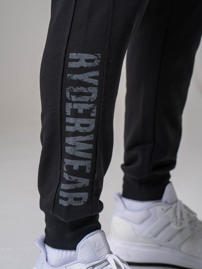 Force Track Pant - Black Clothing Ryderwear