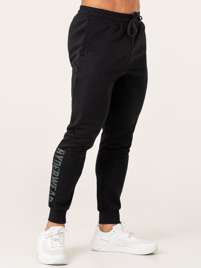 Force Track Pants - Black Clothing Ryderwear