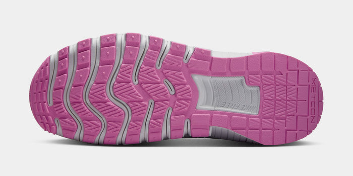 Free Metcon 6 Womens Running Shoes (White/Playful Pink)