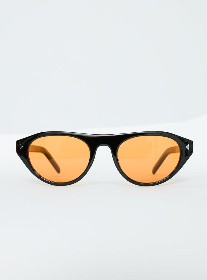 Full Focus Sunglasses Black / Yellow