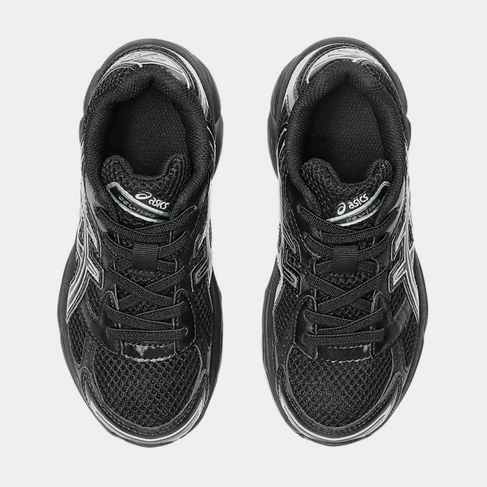 Gel 1130 Preschool Running Shoes (Black/Silver)