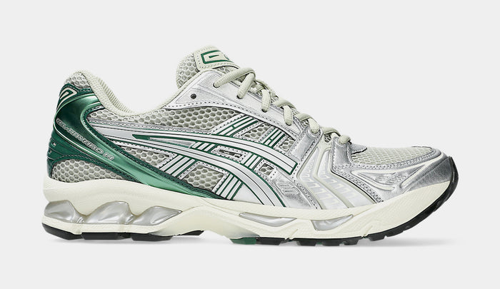 Gel Kayano 14 Mens Running Shoes (Dried Leaf Green/Pure Silver)