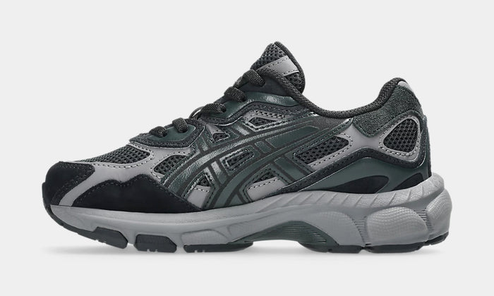 Gel NYC Preschool Running Shoes (Graphite Grey/Black)