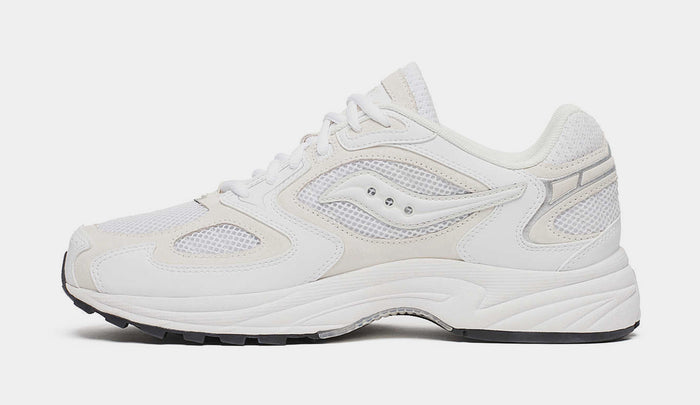 Grid Jazz 9 Suede Mens Running Shoes (White/Off White)