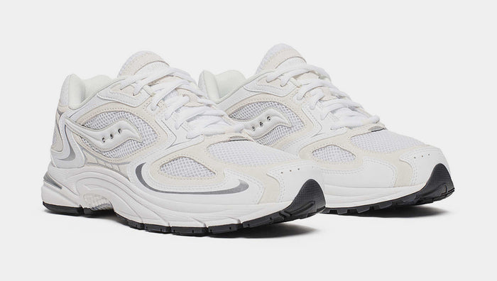 Grid Jazz 9 Suede Mens Running Shoes (White/Off White)
