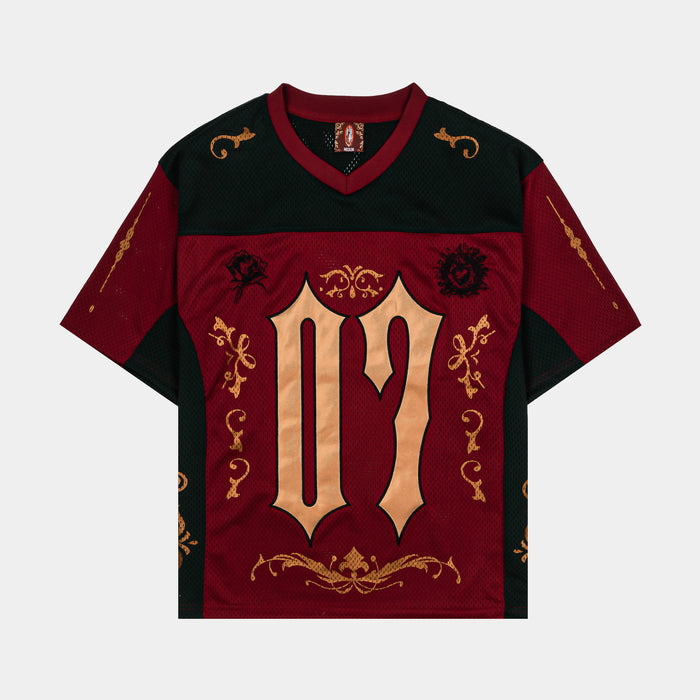 Guadalupe 07 Mesh Mens Jersey (Red/Green)