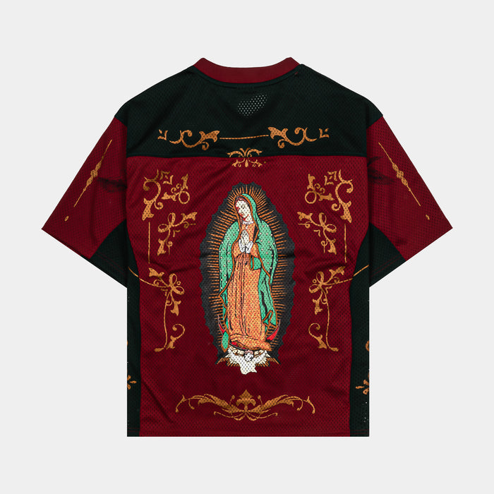 Guadalupe 07 Mesh Mens Jersey (Red/Green)