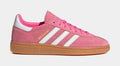 Handball Spezial Womens Lifestyle Shoes (Lucid Pink/White/Gold Metallic)