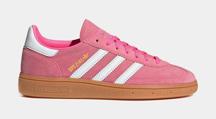 Handball Spezial Womens Lifestyle Shoes (Lucid Pink/White/Gold Metallic)