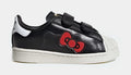 Hello Kitty Superstar Infant Toddler Lifestyle Shoes (Black/White/Red)