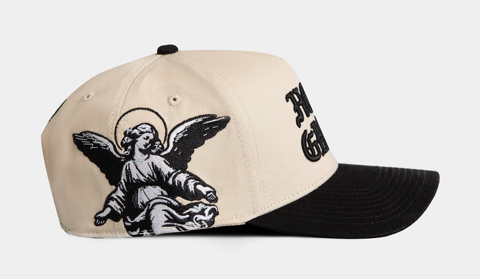 Holy Grail Snapback Mens Hat (Black/Beige)