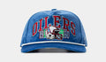 Houston Oilers Go Big Hitch Snapback Mens Hat (Blue/White)
